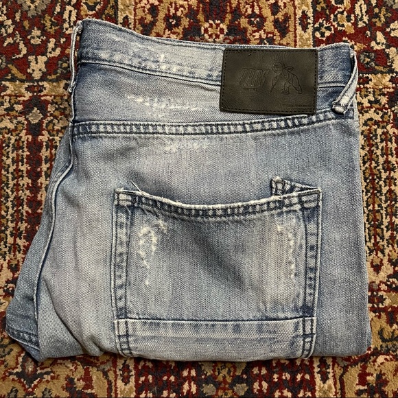 SOLD Authentic PRPS distressed denim jeans made in UAE size 38 - Picture 8 of 8